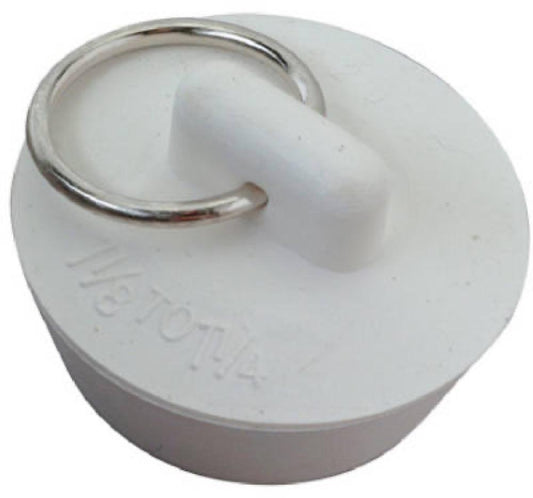 1-1/4" WHT Rubb Stopper