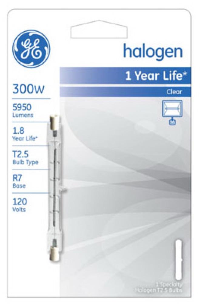 GE300W CLR DE Halo Bulb