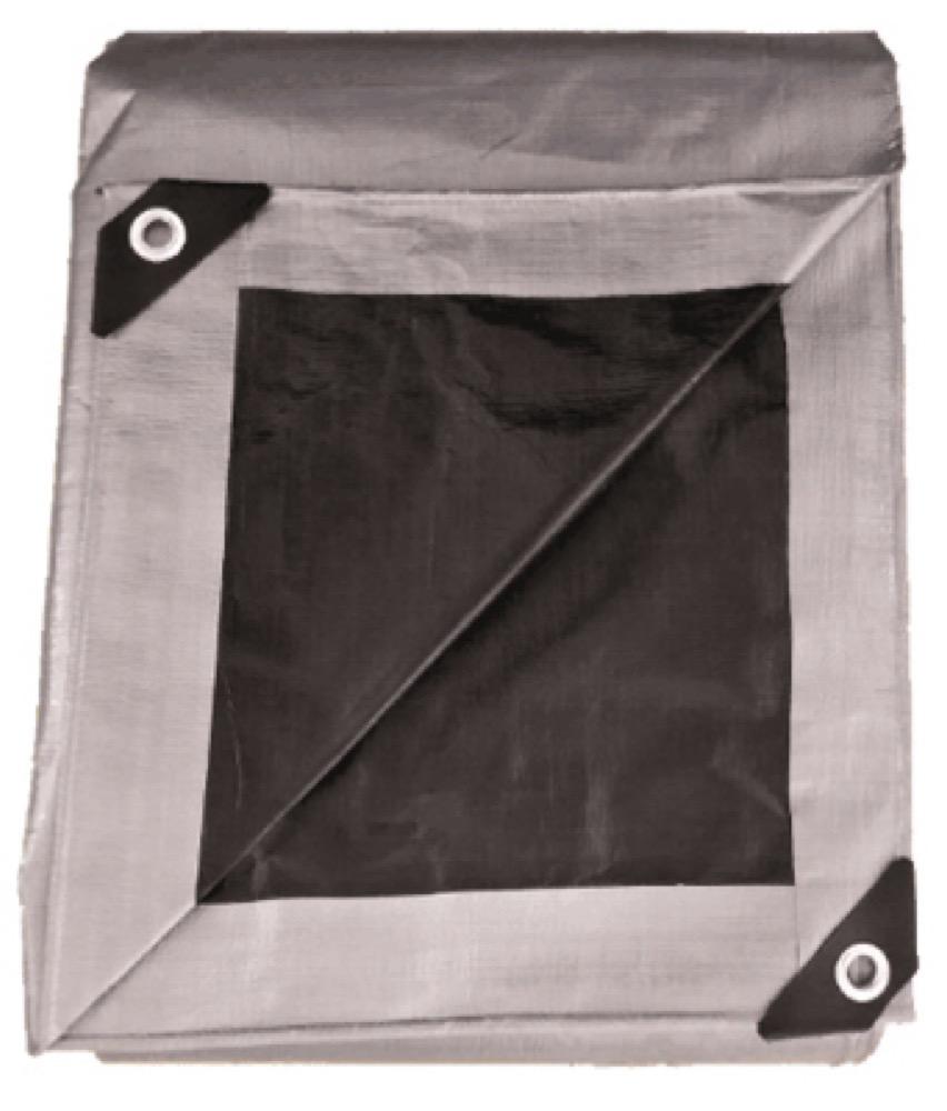 TG10x12 SLV/BLK Tarp