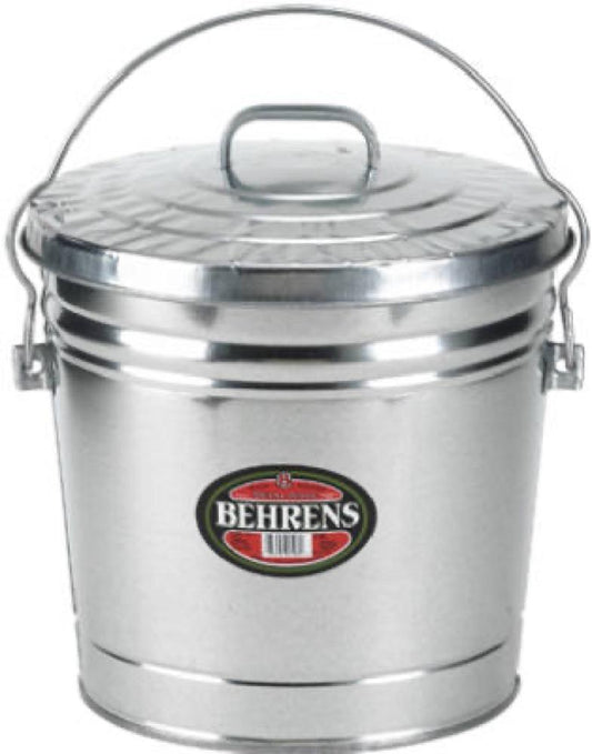 6GAL Galv Garbage Pail