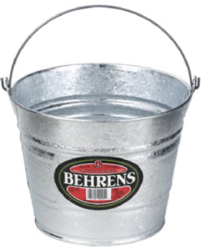 5QT Galv STD Pail