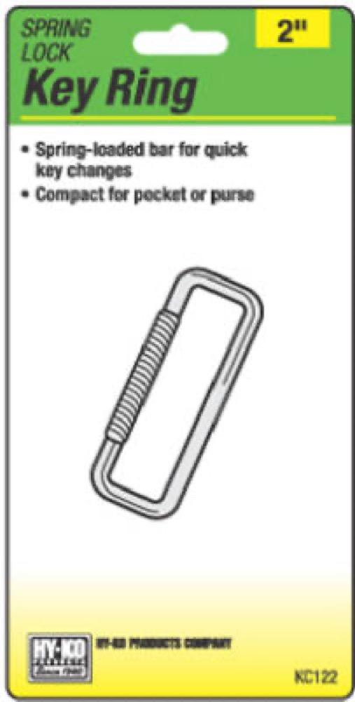 Spr Lock Key Ring