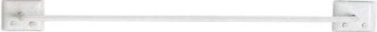 18" WHT Towel Bar