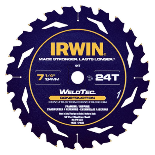 7-1/4"24T Weldtec Blade