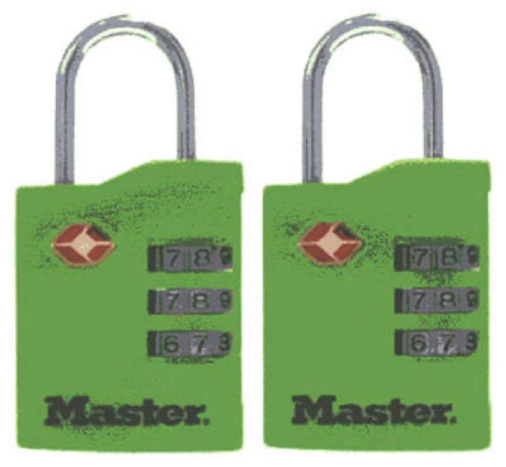 2PK TSA Luggage Lock