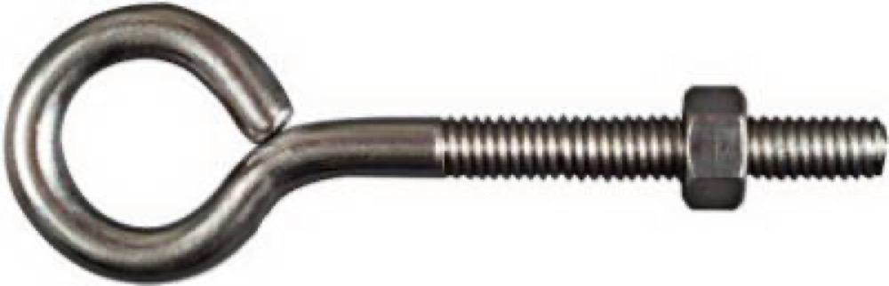5/16x4 SS Eye Bolt