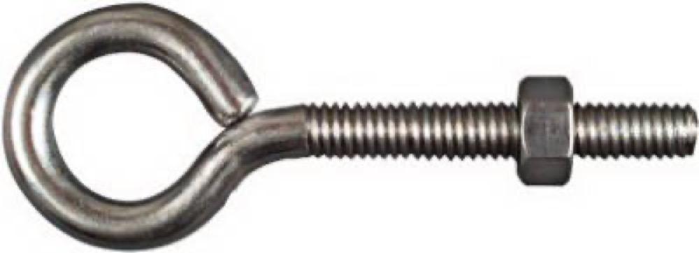 5/16x3-1/4 SS Eye Bolt