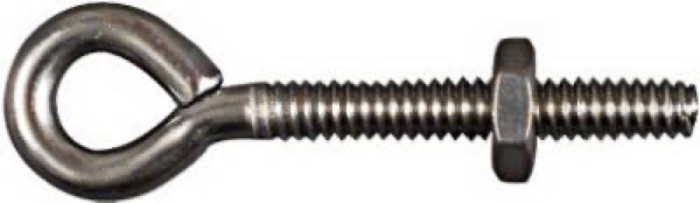 3-1/6x2 SS Eye Bolt