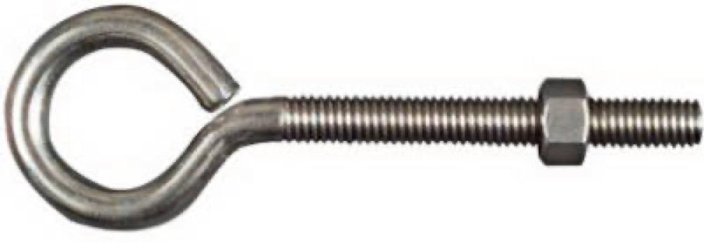 3/8x5 SS Eye Bolt