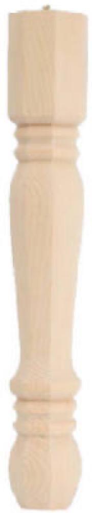 9" Trad Pine Table Leg