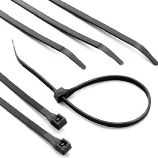 100PK 11" BLK Cable Tie
