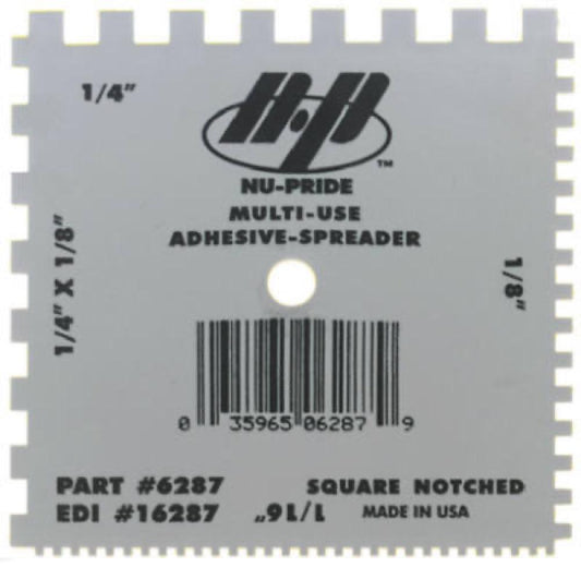 4"x4" Notched Spreader