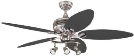 52" NI/Gun Ceil Fan