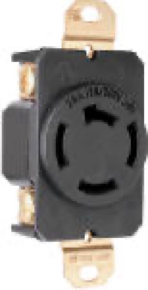 20A 208V BLK LockOutlet