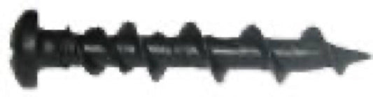 4PK 1-1/4" BLK Wall Dog