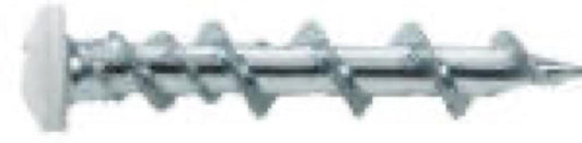 4PK 1-1/4" WHT Wall Dog