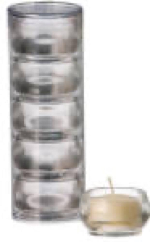Clear Tea Light Tube