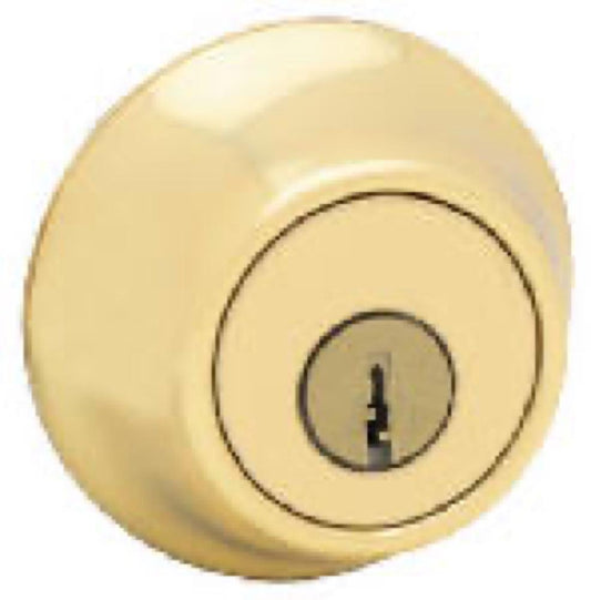 PB SGL Cyl Deadbolt