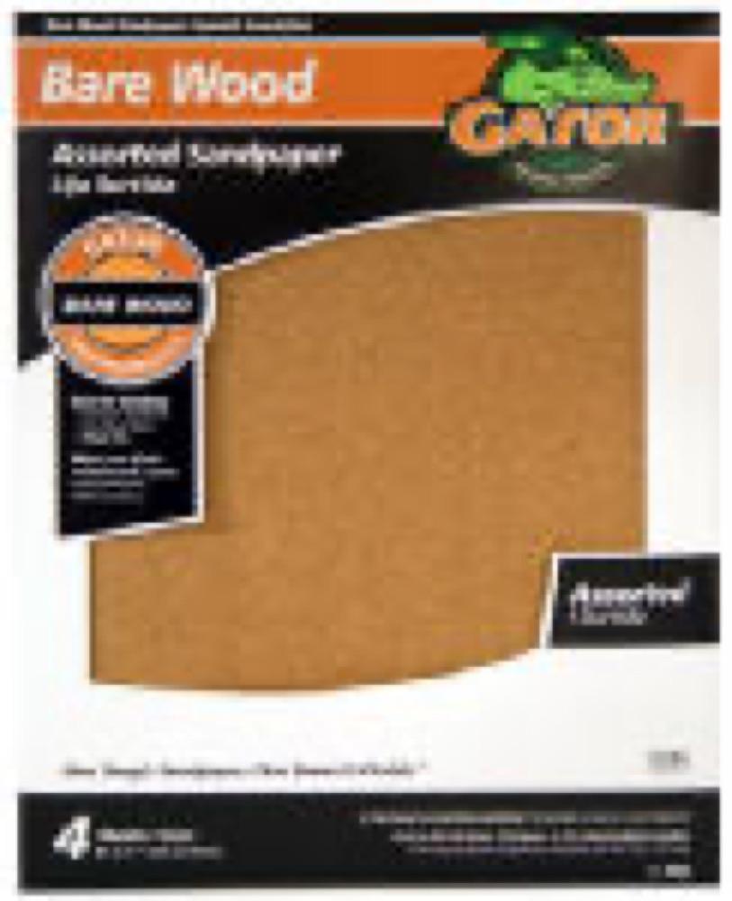 4PK GNT ASSTD Sandpaper