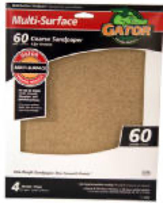 4PK 9x11 60G Sandpaper