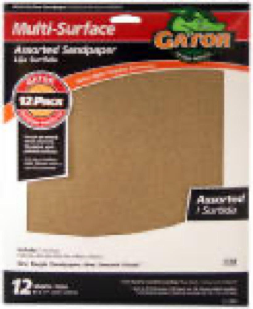 12PK9x11ASSTD Sandpaper