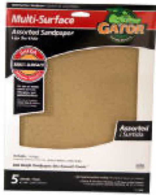 5PK 9x11 320G Sandpaper