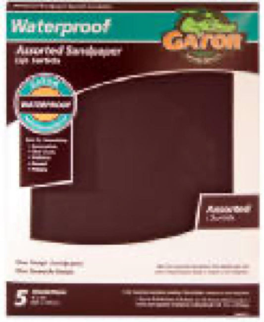4PK9x11 ASSTD Sandpaper