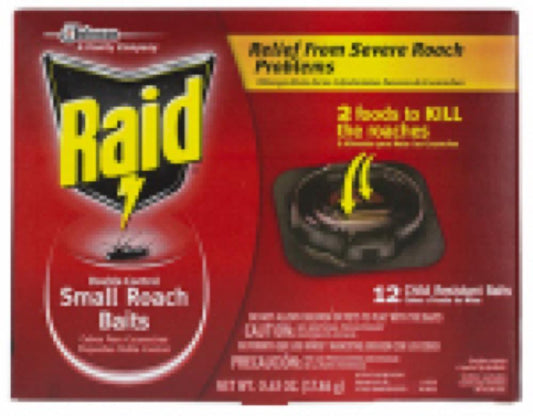 Raid12PK Roach/Egg Stop