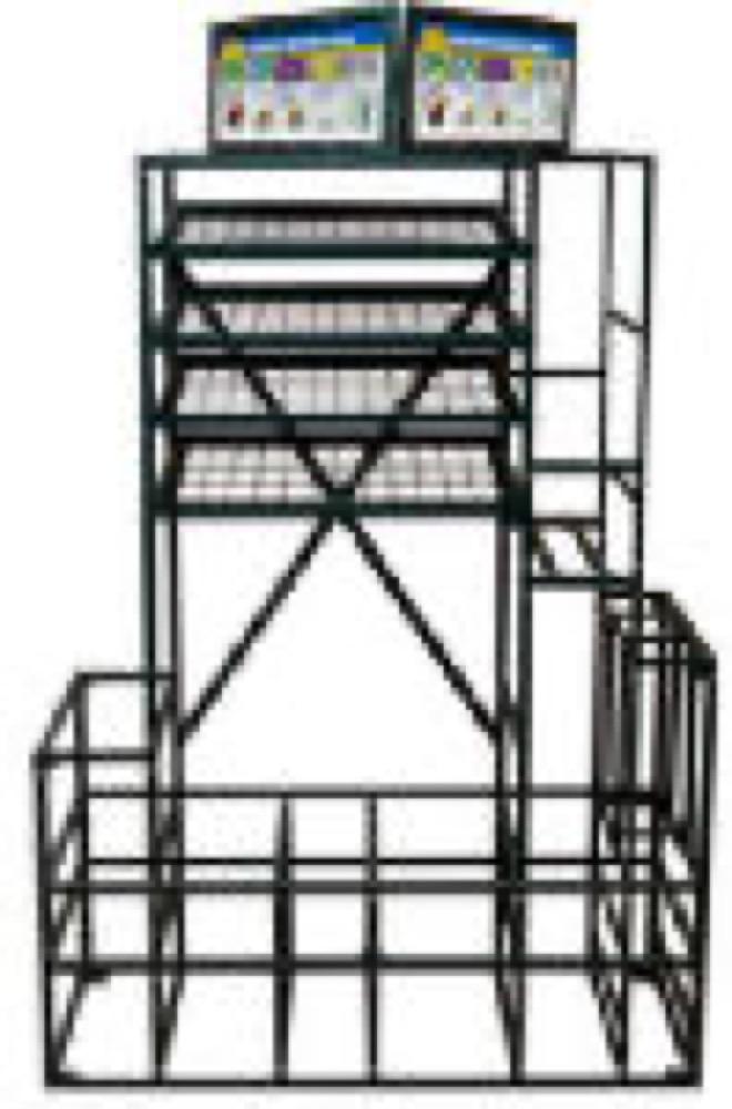 4' Free Standing Rack