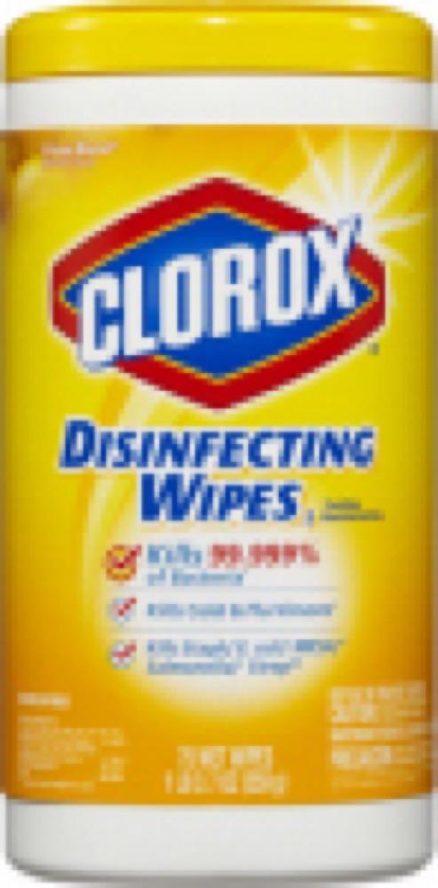75CT Clorox Lemon Wipes