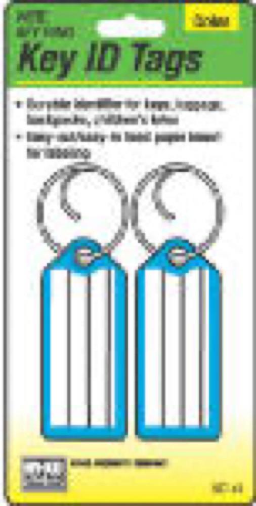 2PK Key Tag/Wire Ring