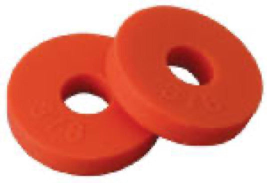 10PK 5/8"ORG FLT Washer