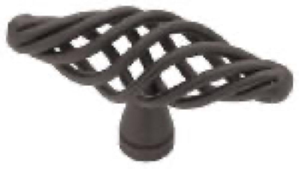 2-1/2"BLK Birdcage Knob
