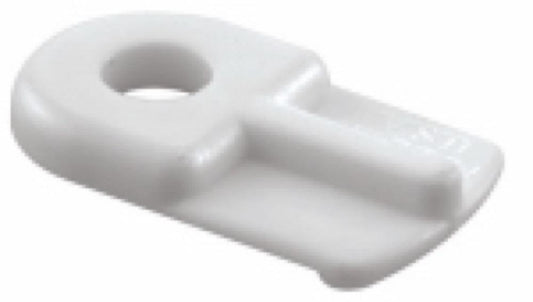 4PK WHT Nyl Scr Clip