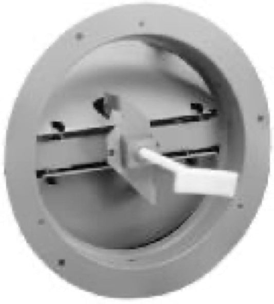 8" BRN RND Damper Ring