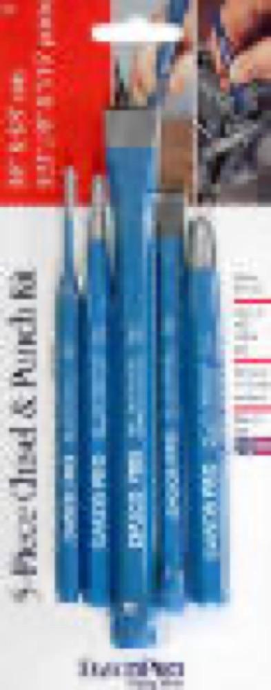 5PC Punch & Chisel Kit