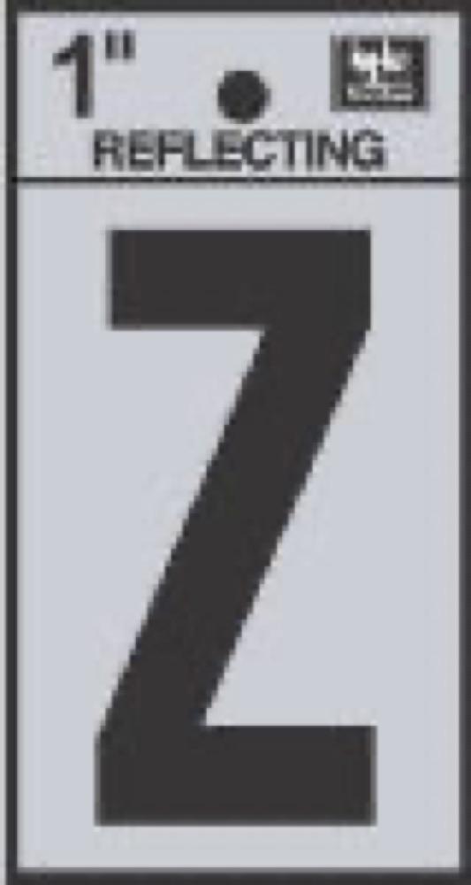 1" BLK Letter Z