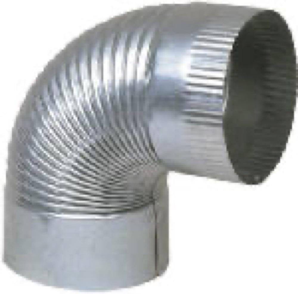 6" 30GA Corr Furn Elbow