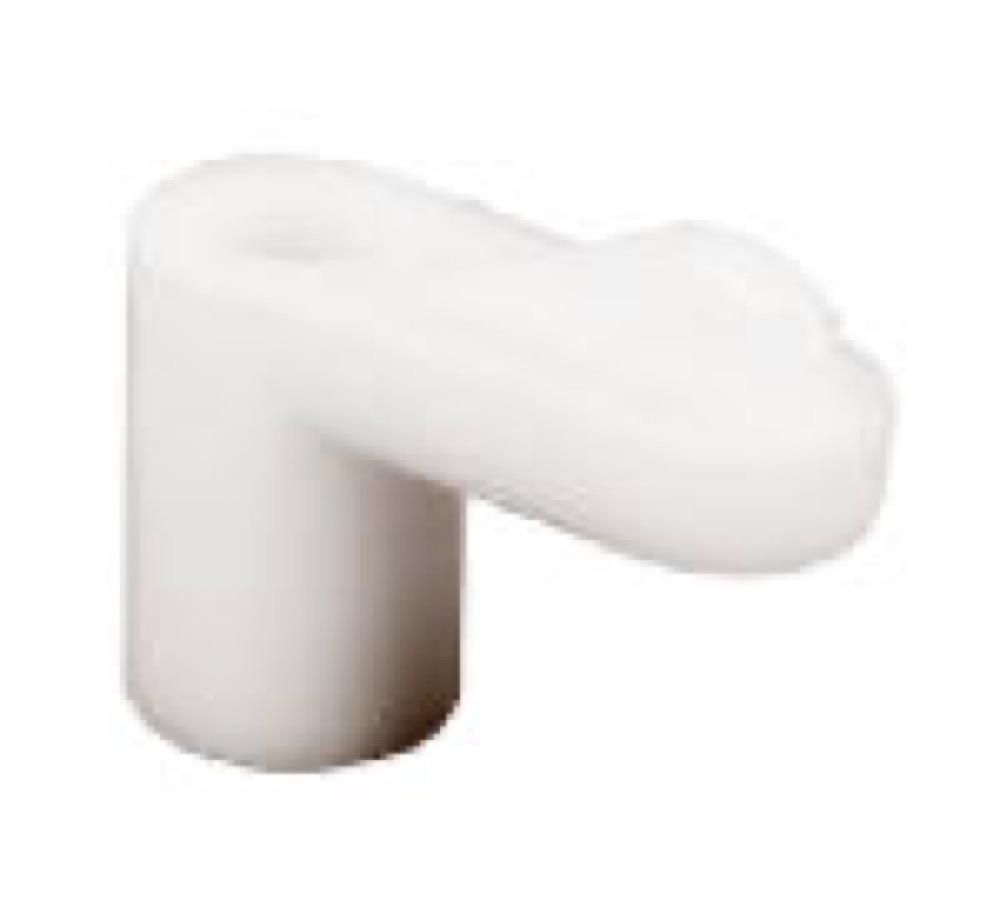 12PK 3/8"WHT Scr Clip