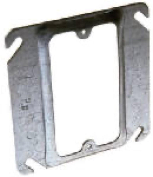 4" SQ 1/4 Rise BX Cover