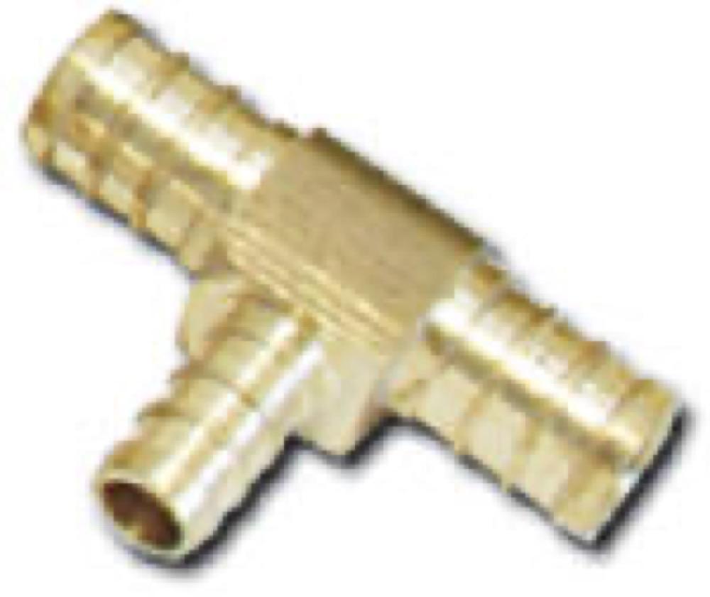 1/2x1/2x3/4Barb Pex Tee